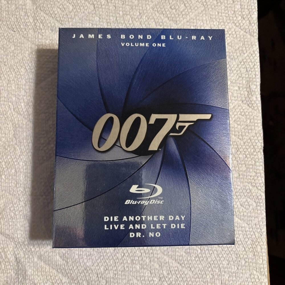 James Bond Blu-Ray Collection - Vol. 1 (Blu-ray Disc, 2009, 3-Disc Set
